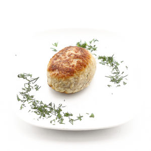 Зраза с луком и яйцом