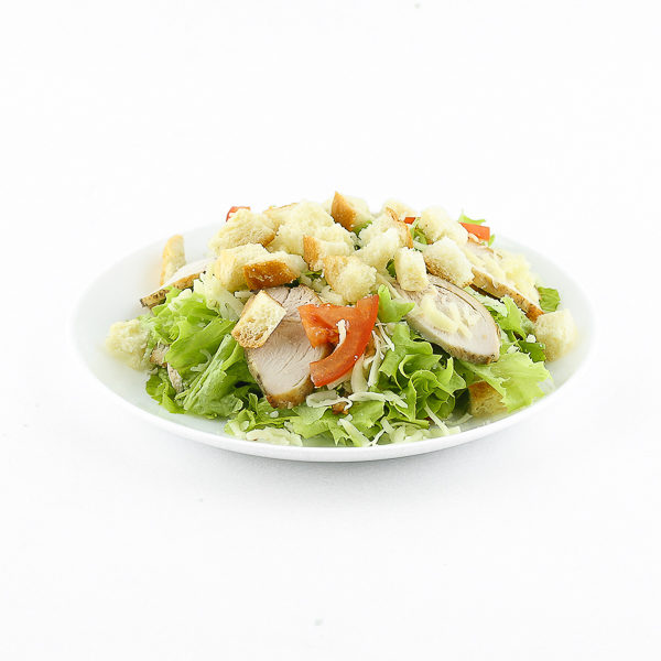 Салат Цезарь с курицей