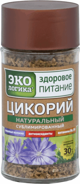 Цикорий натуральный растворимый Экологика 85г с/б ООО Экологика
