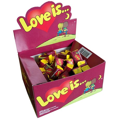 Жевательнеая резинка  Love Is  вишня и лимон 4.2г