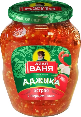 Аджика Дядя Ваня острая, 370г