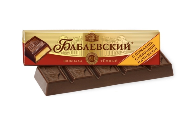 Батончик Бабаевский шоколадный с помадно-сливочной начинкой, 50г