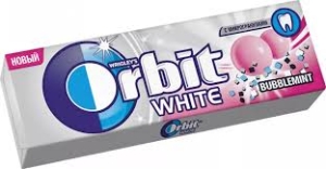 Жевательная резинка Орбит подушки White Bubblemlnt 13,6г Россия