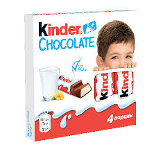 Шоколад Киндер 50г Германия