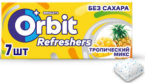 Ж/р Орбит Refreshers тропический микс 16г Марс