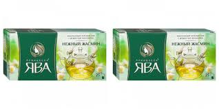 Чай Принцесса Ява зеленый с жасмином пакетированный 25*2г