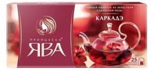 Напиток чайный Принцесса Ява Каркадэ пакет. 25*1,5г Санкт-Петербург