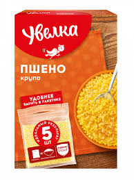 Крупа Пшено шлифованное Увелка  5*80г