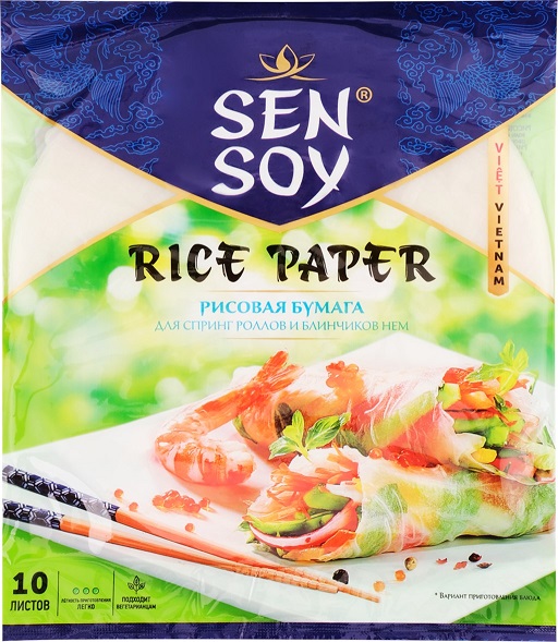 Бумага рисовая для роллов и блинчиков, 100г