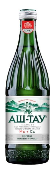 Вода минеральная АШ-ТАУ газированная, 0,5л