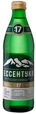 Вода минеральная Ессентуки №17, 0,45л