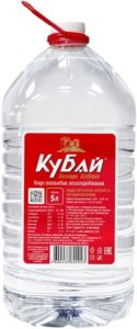 Вода минеральная Кубай негазированная, 5л