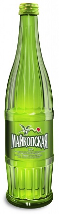 Вода минеральная Майкопская газированная, 0,5л