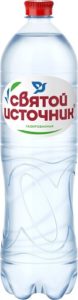 Вода минеральная Святой Источник газированная, 1,5л