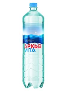 Вода питьевая Архыз Вита газированная, 1,5л