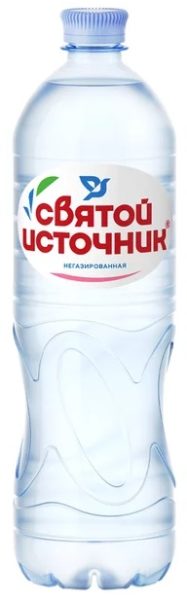 Вода питьевая Святой Источник негазированная 1л