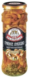 Грибы маринованные Грибное лукошко, 370г