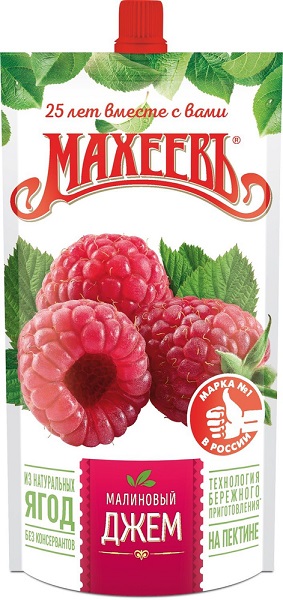 Джем Махеев малиновый, 300г