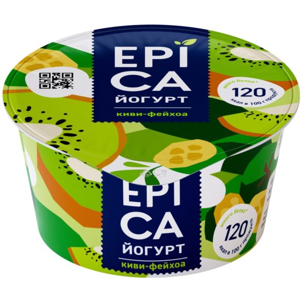 Йогурт EPICA киви фейхоа 4,8% 130г
