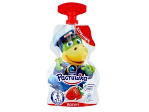 Йогурт Растишка клубника 2,6% 70г