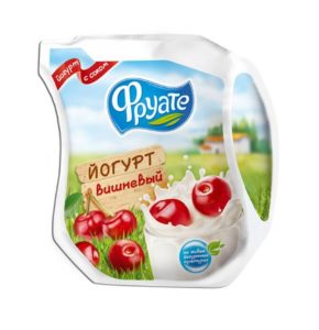 Йогурт Фруате вишневый 1,5% 450г