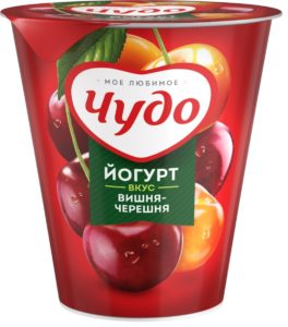Йогурт Чудо вишня черешня 2,5% 290г