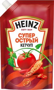 Кетчуп Хайнц супер острый 320г