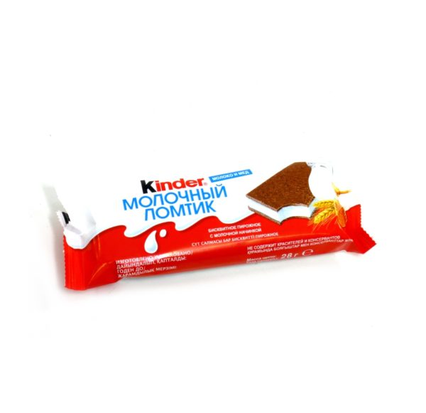 Киндер Молочный ломтик 28г