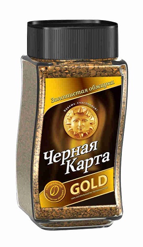 Кофе Арабика Черная Карта Голд, 100гр
