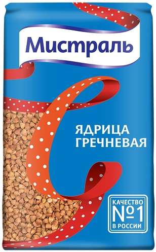 Крупа Гречневая Мистраль, 900г