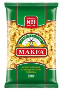 Макаронные изделия Макфа Петушиные Гребешки, 400г