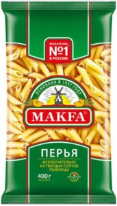 Макаронные изделия Макфа Перья, 400г