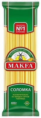 Макаронные изделия Макфа Соломка, 400г