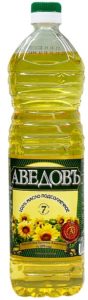 Масло подсолнечное Аведовъ рафинированное дезодорированное, 1л
