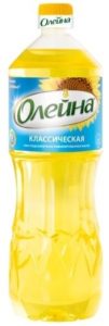 Масло подсолнечное Олейна, 1л