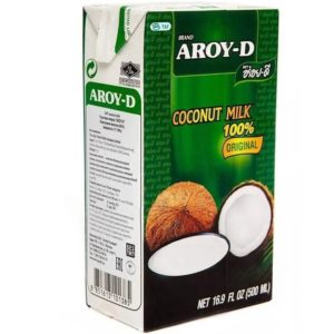 Переработанная мякоть кокосового ореха COCONAT MILK AROY-D 17-19% 500мл Индонезия