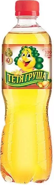 Напиток Елисеевские лимонады Тетя груша, 0,5л