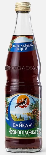 Напиток газированный Черноголовка Байкал, 0,5л