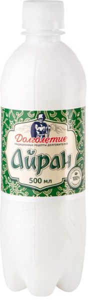 Айран Долголетие 0,1% 0,5л