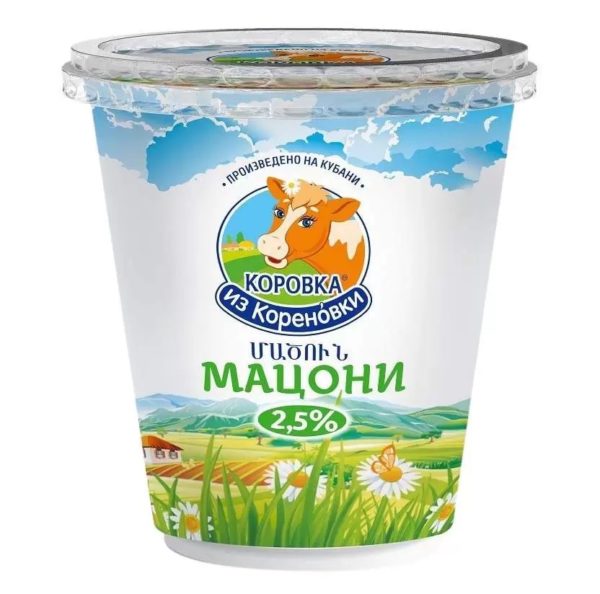 Мацони Коровка из Кореновки 2,5% 300 г