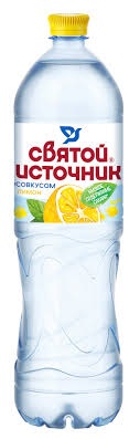 Напиток негазированный Святой Источник лимон, 1,5л