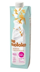 Напиток овсяный классический Ne moloko 3,2% 1л