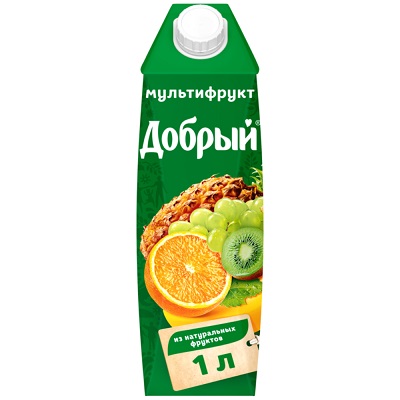 Нектар Добрый мультифрукт, 1л