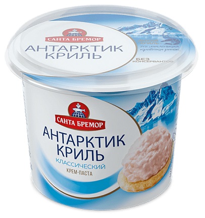 Паста из морепродуктов Антарктик-Криль классический, 150г