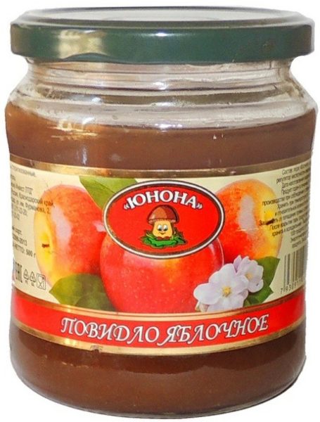 Повидло яблочное, 500гр