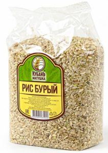 Рис Бурый шелушеный Кубань Матушка, 600г
