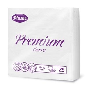 Салфетки Plushe 33*33 2сл 25шт