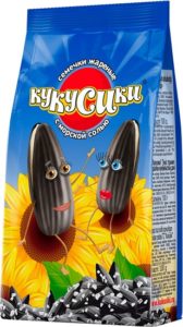 Семечки жаренные Кукусики с морской солью, 100гр