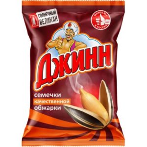 Семечки жареные Джинн Солнечный Великан, 100гр