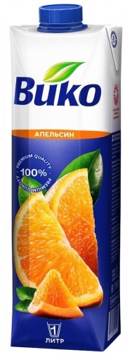 Сок Вико апельсин, 1л